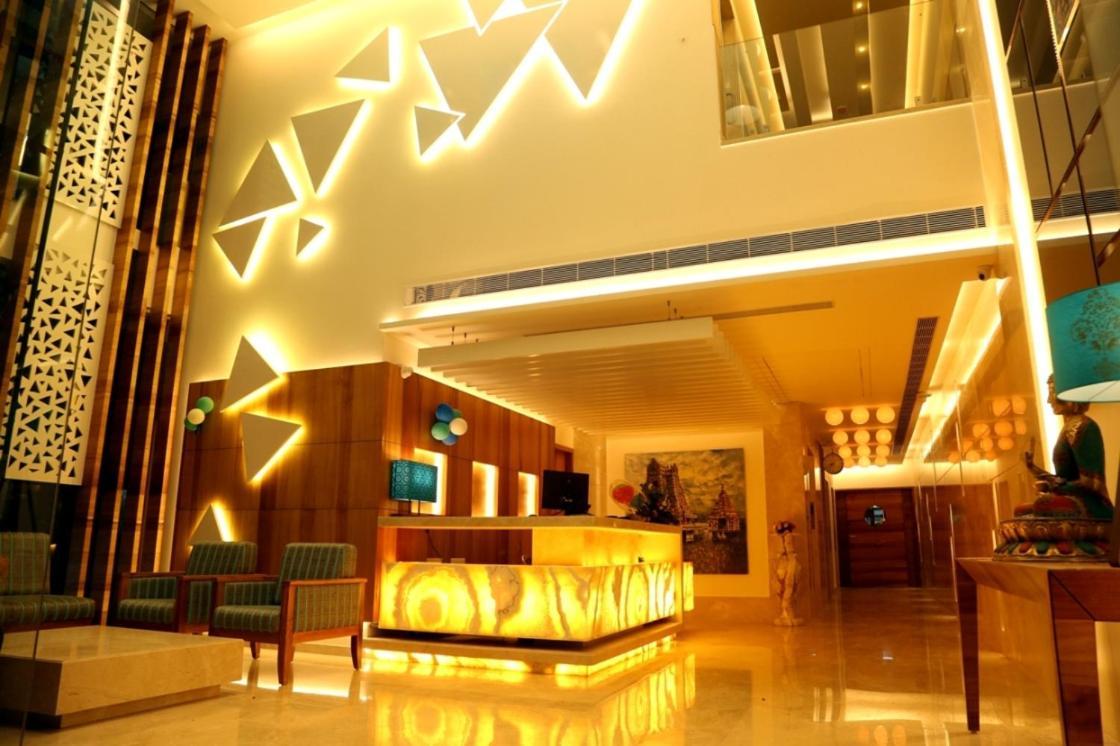 Kvm Hotels Srirangam Tiruchirappalli Exterior foto